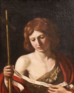 洗礼者聖ヨハネ 作： Guercino (1591 1666)