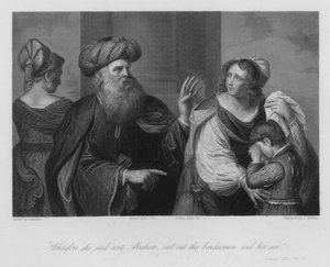 "この絆の女とその息子を追い出せ" 創世記XXI 作： Guercino