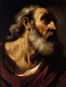 St.Peter 作： Guercino
