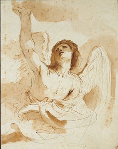 天使、17世紀初頭 作： Guercino