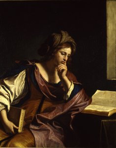 グエルチーノ - シビッラ・サミア、1652-1653年 作： グエルチーノ