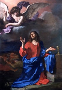 庭の苦悩、c1620-1660。 作： Guercino