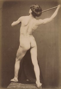 男性ヌード 作： Guglielmo Marconi