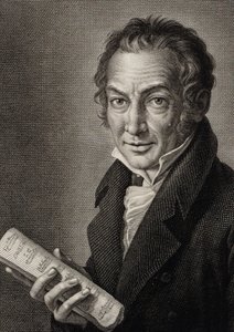 作曲家ニコラ・アントニオ・ジンガレッリの肖像 1752-1837, 1816. 作： Guglielmo Morghen