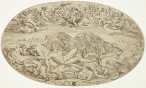 巨人の陥落 作： Guglielmo della Porta
