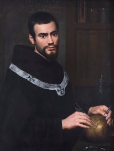若い修道士の肖像 作： Guido Cagnacci