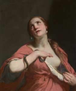 クレオパトラの死、約。 1645-55。 作： Guido Cagnacci