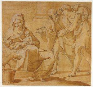 羊飼いたちの礼拝 作： Guido Reni