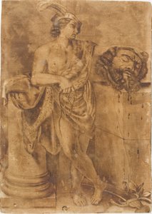 ゴリアテの頭を持つダビデ 作： Guido Reni