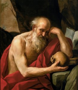 聖ジェローム 作： Guido Reni