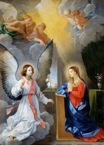 受胎告知 作： Guido Reni
