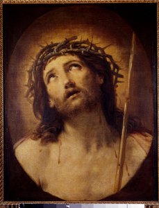 Ecce homo 絵画 Guido Reni dit Le Guide (1575-1642) 17世紀 Sun.0.62×0.48m