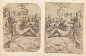 埋葬、約。 1595-1600。 作： Guido Reni