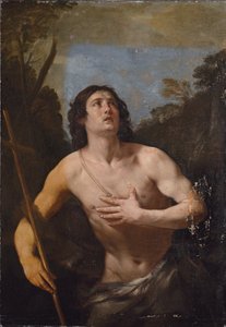 荒野の洗礼者聖ヨハネ 作： Guido Reni