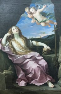 聖マグダラのマリアの悔い改め 作： Guido Reni