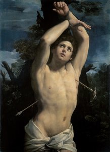 聖セバスチャン、1615年 作： Guido Reni