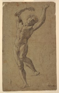 聖セバスチャンのための研究、Pomarici Santomasi Museum、Puglia、イタリア 作： Guido Reni