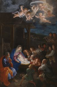 羊飼いの礼拝c。 1640。 作： Guido Reni