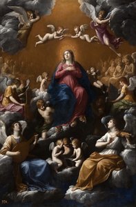 聖母マリアの被昇天、1603年。 作： Guido Reni