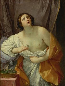 クレオパトラの死、1638〜39年 作： Guido Reni