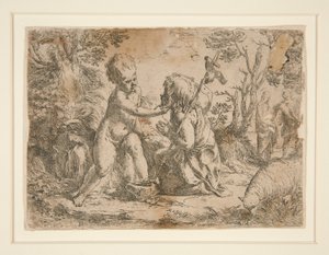 幼子イエスと洗礼者聖ヨハネ 作： Guido Reni