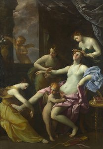 金星のトイレ、約1620-1625年。 作： Guido Reni