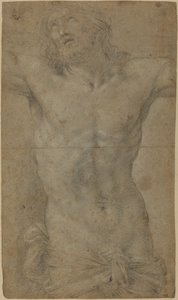十字架上のキリストの胴体 作： Guido Reni