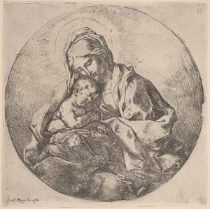 聖母子 作： Guido Reni