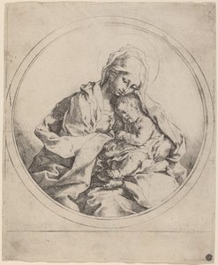 聖母子 作： Guido Reni