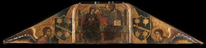 聖母の戴冠式、1260年頃 作： Guido da Siena