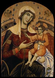 聖母子像 聖母マリアと幼子イエス - グイド・ダ・シエナ（1260