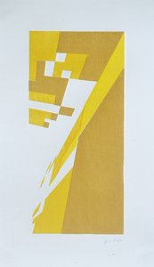 デコンストラクション N°8, 2014 （紙にインク） 作： Guilherme Pontes