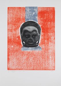 Invisible Room nº5, 2019（木版画、シルクスクリーン）