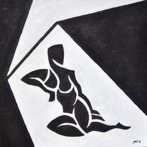 リジア Nº4, 2014（キャンバスに油彩） 作： Guilherme Pontes