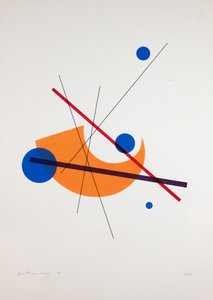 Movement Nº3, 2019（シルクスクリーン） 作： Guilherme Pontes