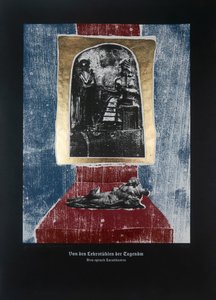徳の教師について、ツァラトゥストラはこう語った、2023年（木版とシルクスクリーン）