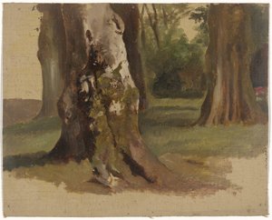 木の幹 作： Guillaume Anne van der Brugghen