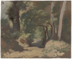 林道 作： Guillaume Anne van der Brugghen