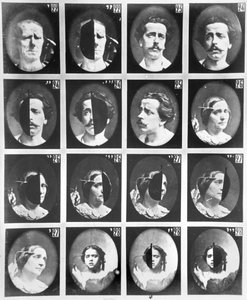 22から28までの生理学的研究、「Mechanisme de la Physionomie Humaine ou analyze electrophysiologique des passions」、Duchenne de Boulogne、1876年、パリ発行 作： Guillaume Benjamin Armand Duchenne de Boulogne