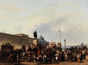 ポンヌフの仮面舞踏会 作： Guillaume Frederic Ronmy