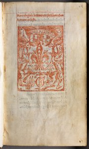 印刷時祷書（ローマ使用） 作： Guillaume Le Rouge