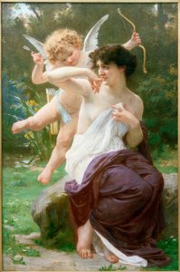 ビーナスとキューピッド 作： Guillaume Seignac