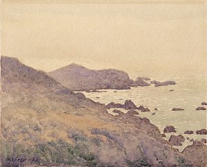 カリフォルニアコースト 作： Gunnar Widforss