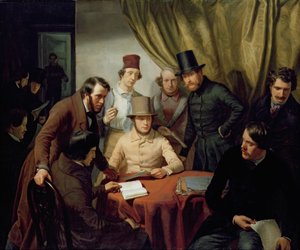 ハンブルクアーティストクラブのメンバー、1840年