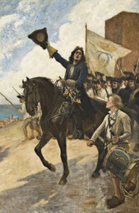 ヘルシンボリの戦いでのマグヌス・ステンボック 作： Gustaf Cederström