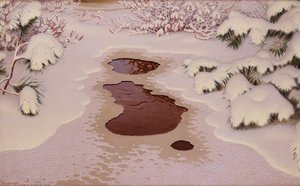 冬の春。 作： Gustaf Fjaestad