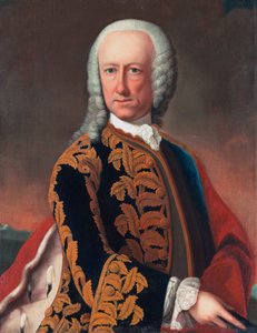 ヘッセン＝フィリップシュタール・バルクフェルトのヴィルヘルム陸軍大将の肖像（1692～1761年） 作： グスタフ・アルトメラー
