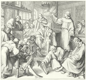 ライプツィヒの議論、アンドレアス・カールシュタット、ヨハン・エック、マーティン・ルター、1519