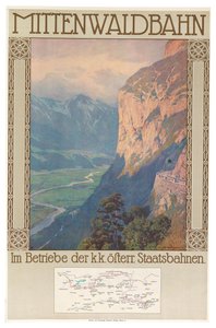 ミッテンヴァルト鉄道、c。 1912年。