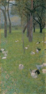 雨上がり 作： Gustav Klimt